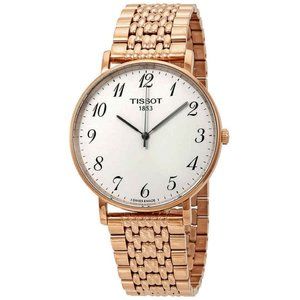Tissot Silver Men's 32mm Arabic Numeral Watch